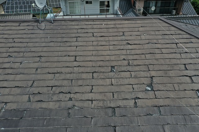 パミール屋根の劣化状況